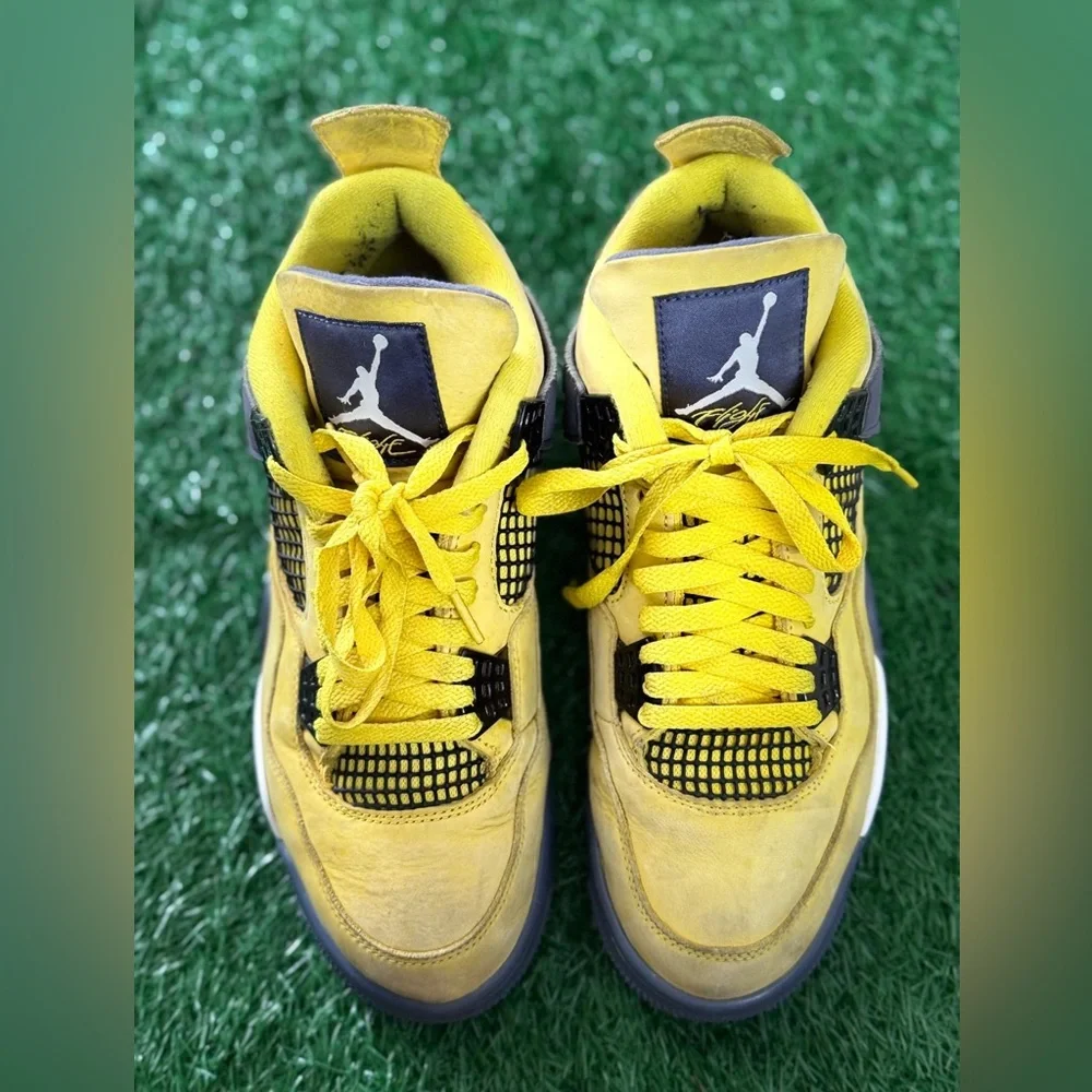 Jordan Mens‎ Air 4 Retro CT8527 700 Lightning 2021 - Size 8.5